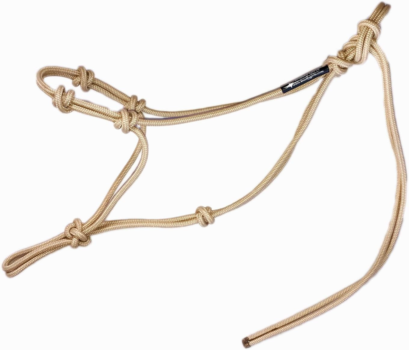Horse Rope Training Halter 4 Knot 1/4" Stiff Halter Cord Used by