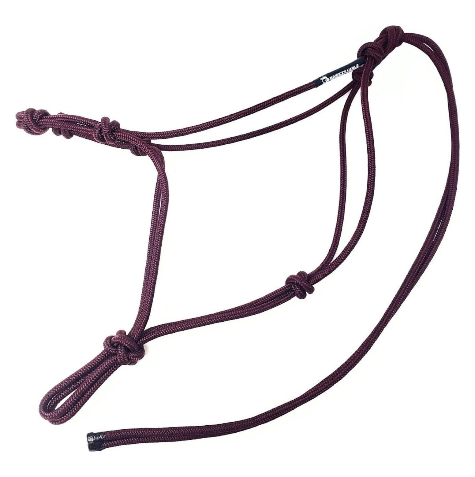 Horse Rope Training Halter 4 Knot 1/4" Stiff Halter Cord Used by