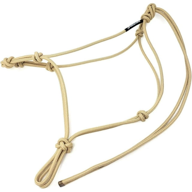 Horse Rope Training Halter 4 Knot 1/4 quot Stiff Halter Cord Used by