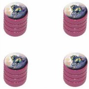 Horse Running Painting Tire Rim Wheel Aluminum Valve Stem Caps, Multiple Colors