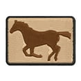 thumbnail image 1 of Horse Running Solid Applique Multi-Color Embroidered Iron-On Patch - 3.5 Inch Large, 1 of 5