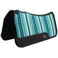 thumbnail image 1 of Horse SADDLE PAD Western PONY 23"x13" Contoured Cotton Fleece Lined Turquoise 39RT08TRP, 1 of 2