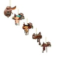 thumbnail image 1 of Horse Saddle Ornament, Western Saddle Horse Ornament Gifts for Cowboy, Gifts for Horse Lovers, Decorative Hanging Ornament, Bag Car Pendant Accessories, 1 of 3
