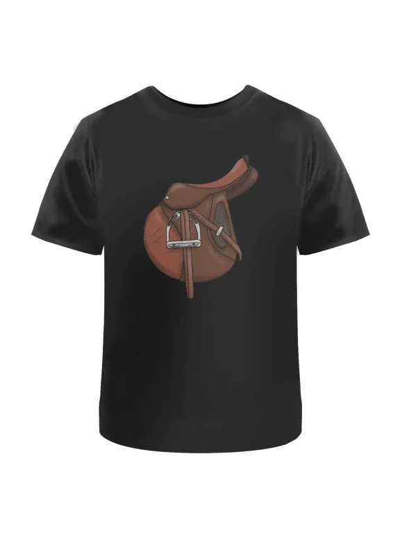 Horse Saddle' Unisex T-Shirt - 100% Cotton (S-XXL) (TA035399)