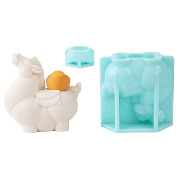 Horse Shape Silicone Cake Molds,Large Silicone Molds For Jello Brownie Cakes Cheese Tart Cakes Pie