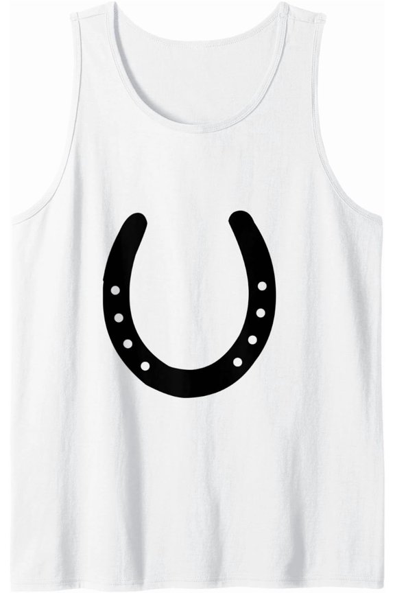 Horse Shoe Western Show Tank Top Size S-3XL