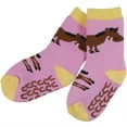 thumbnail image 1 of Horse & Shoes Infant Slipper Socks, 1 of 1
