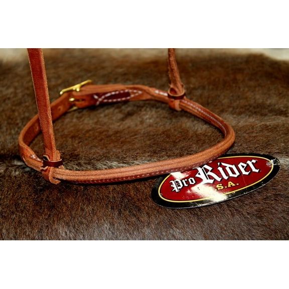Horse Show Bridle Western Leather Barrel Racing Tack Rodeo NOSEBAND 99138
