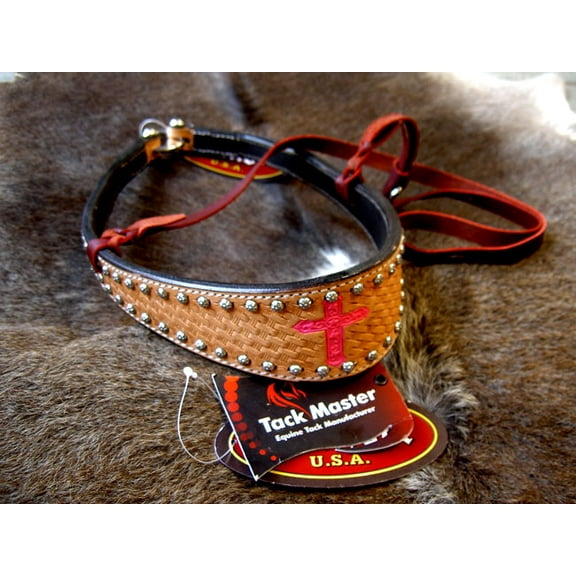 Horse Show Bridle Western Leather Barrel Racing Tack Rodeo Noseband 9994
