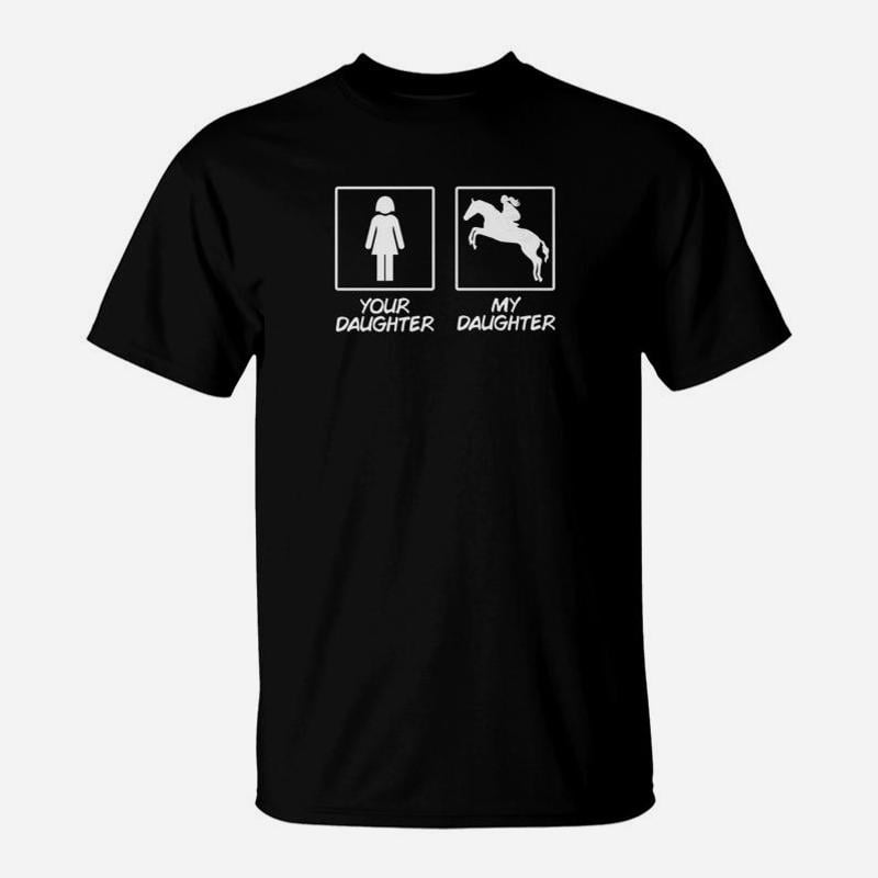 Horse Show Mom Horse Dad Equestrian Rider TShirt