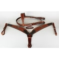 thumbnail image 1 of Horse Show Saddle Tack Rodeo Bridle Western Leather Headstall Breast Collar 7864, 1 of 2
