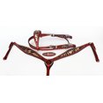 thumbnail image 1 of Horse Show Saddle Tack Rodeo Bridle Western Leather Headstall Breast Collar 7875, 1 of 2