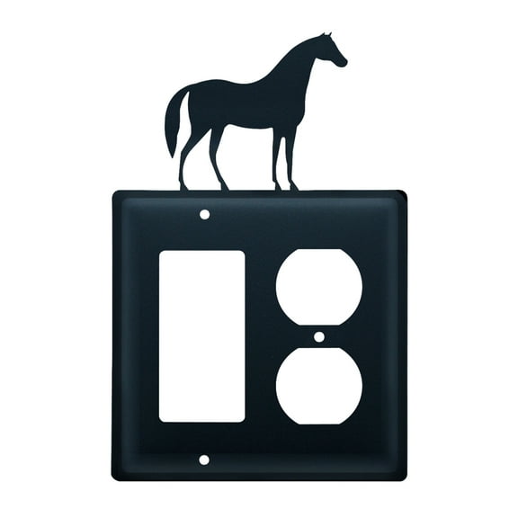 Horse Single GFI CUSTOM Product & Outlet CUSTOM Product