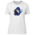 thumbnail image 1 of Horse Sketch And Watercolor T-Shirt Women -Image by Shutterstock, Female Medium, 1 of 2