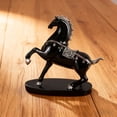 thumbnail image 1 of Horse Statue,Horse Sculpture,Horses Resin Figurine,Animal Collectible Statue for Night Stand & Desk Decor & Home Decor(B), 1 of 6