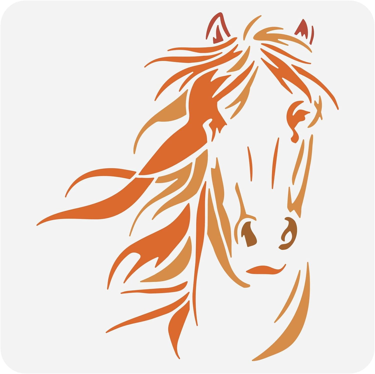 Horse Template horse-template