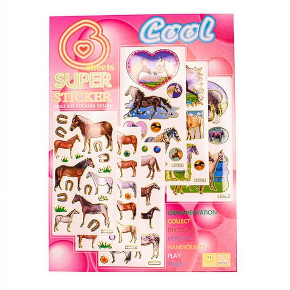 Horse Sticker Set - 1 per pack