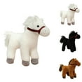 thumbnail image 1 of Horse Stuffed Animal Adorable Kawaii Pony Charm Soft Horse Plush Toy Festive Accessory Ideal Christmas Gifts Joyful New Year Gift idea Modern Home Decor Cute Plush Toy for Holiday Essentials, 1 of 6