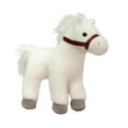 thumbnail image 1 of Horse Stuffed Animal Adorable Pony Horse Charm Soft Horse Plush Toy Festive Accessory Wonderful Christmas Gifts Cheerful New Year Gift idea Stylish Home Decor Festive Plush for Adults, 1 of 5