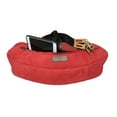 thumbnail image 1 of Horse Suede Leather Saddle Trail Riding Cantle Bag Red 102AA37RD, 1 of 1