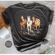 Horse TShirt Equestrian Gift Horse Racing Tee