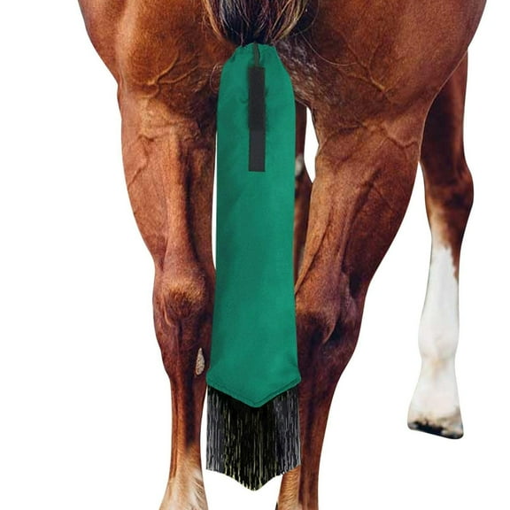 Horse Tail Cover Bag for Grooming Dirt Prevention Stabling Care Organizer with Deterrence Sleeve