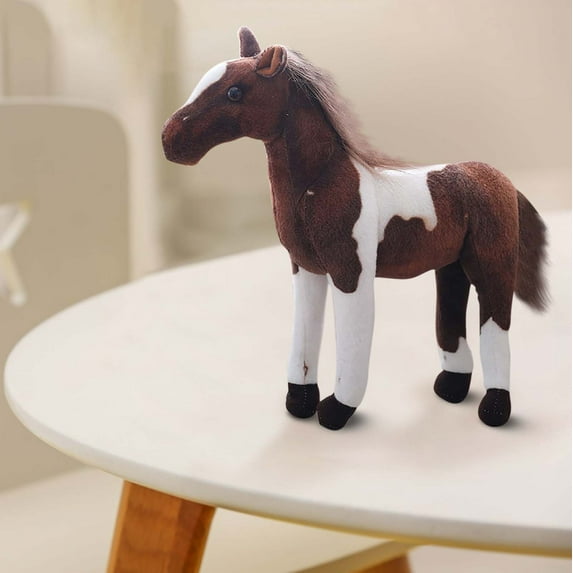Horse Toy - Lifelike Stuffed Animal,Stuffed Horse Toy Horse Plush Stuffed Animals Cute Plush Assorted Toy Animals Gifts Party Favors Supplies Decoration