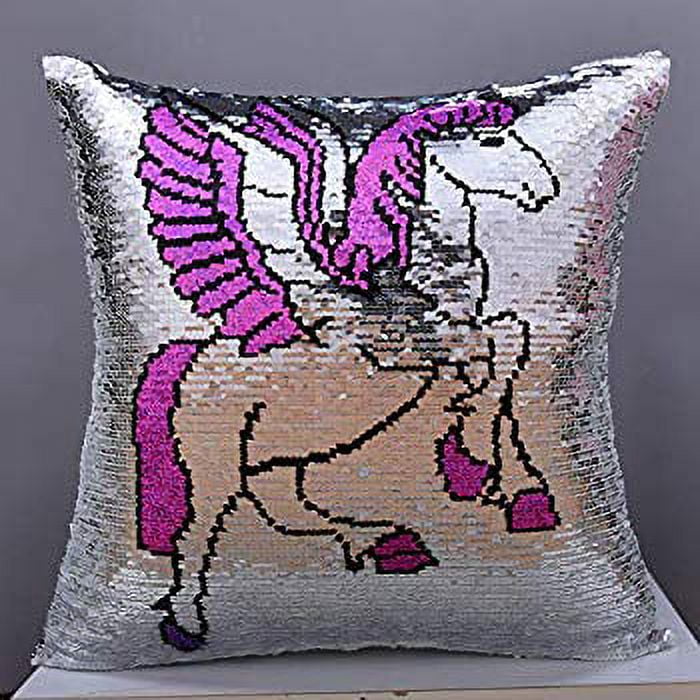 Horse sequin pillow hotsell