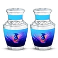 thumbnail image 1 of Horse Urns – Small Keepsake Cremation Urns for Human Ashes, Memorial Funeral Containers for Men & Women, Tribute for Home or Cemetery (3-Inch, Set of 2), 1 of 1
