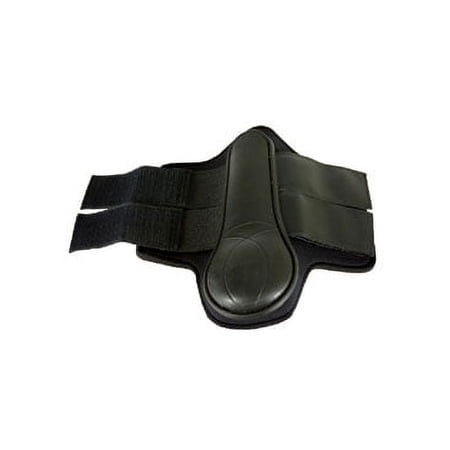 Horse WESTERN TACK PROTECTIVE PVC ANKLE LEG BOOT BLACK Large 41AI193314L