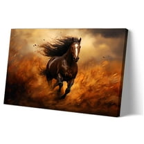 Horse Wall Art Oil Painting Prints Canvas Colouring Wall Living Room Decoration Picture for Bedroom Printed Canvas Poster Landscape