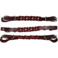 thumbnail image 1 of Horse Western Braided Latigo Leather Curb Strap Brass 403RT02LT, 1 of 1