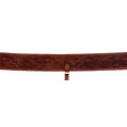 thumbnail image 1 of Horse Western Leather Tooled Back Rear Cinch Flank Girth w/ Off Billets 9760A, 1 of 2