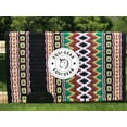 thumbnail image 1 of Horse Western Ranch Saddle pad/New Zealand Wool Western Saddle Blanket Top Wool Pad Sensor Flex (Customization Available), 1 of 1