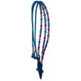 Horse Western Tack Leather Rawhide Romel Romal Reins Contoured Popper