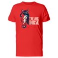 thumbnail image 1 of Horse With A White Lightning T-Shirt Men -Image by Shutterstock, Male XX-Large, 1 of 2