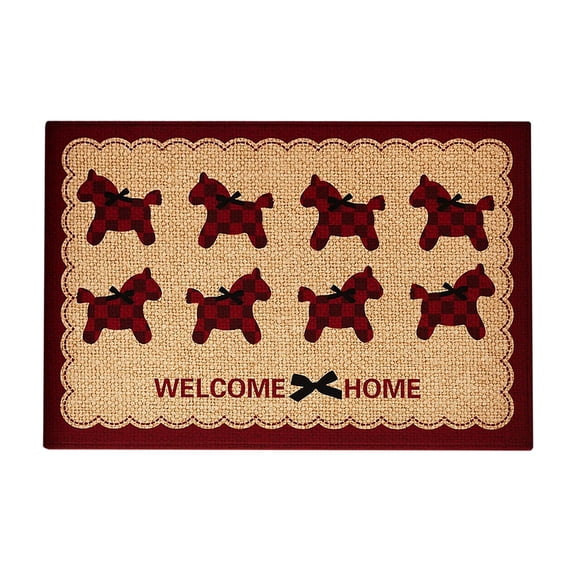 Horse Zodiac Year Themed Area Rug For Home Floor Mat With Modern Design