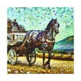thumbnail image 1 of "Horse and Carriage Ride" - Canvas, 1 of 25