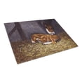 thumbnail image 1 of Horse and Her Foal Glass Cutting Board Large, 1 of 2