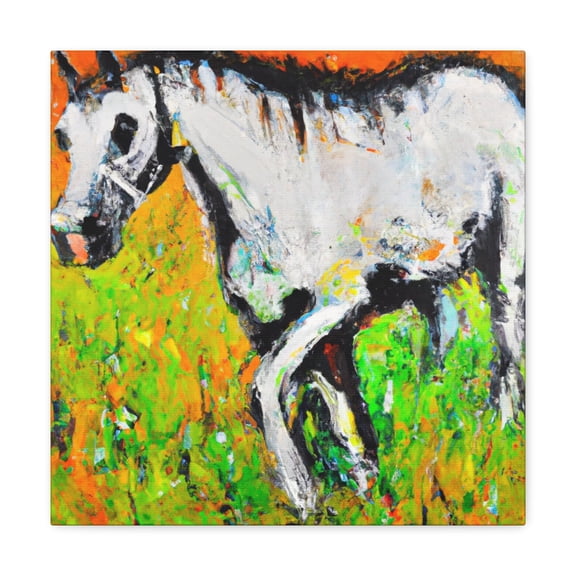 "Horse in the Shadows" - Canvas