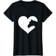 thumbnail image 1 of Horse lover T-Shirt Gift for Girls & Women Who Love Horses T-Shirt, 1 of 4