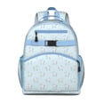 thumbnail image 1 of Horse student backpack, spacious backpack with horse and foal prints, ideal for school or travel, 1 of 6