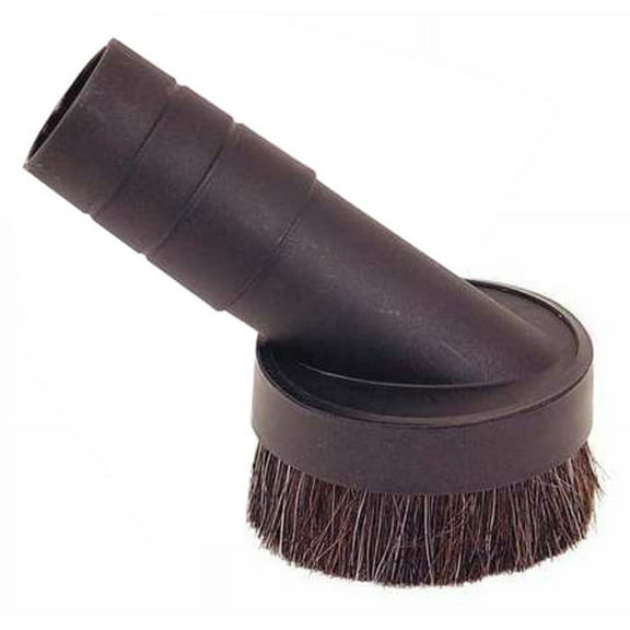 Horsehair Bristle Round Dust Brush Fits 1 1/2" Hose for ProTeam Vacuum 100110