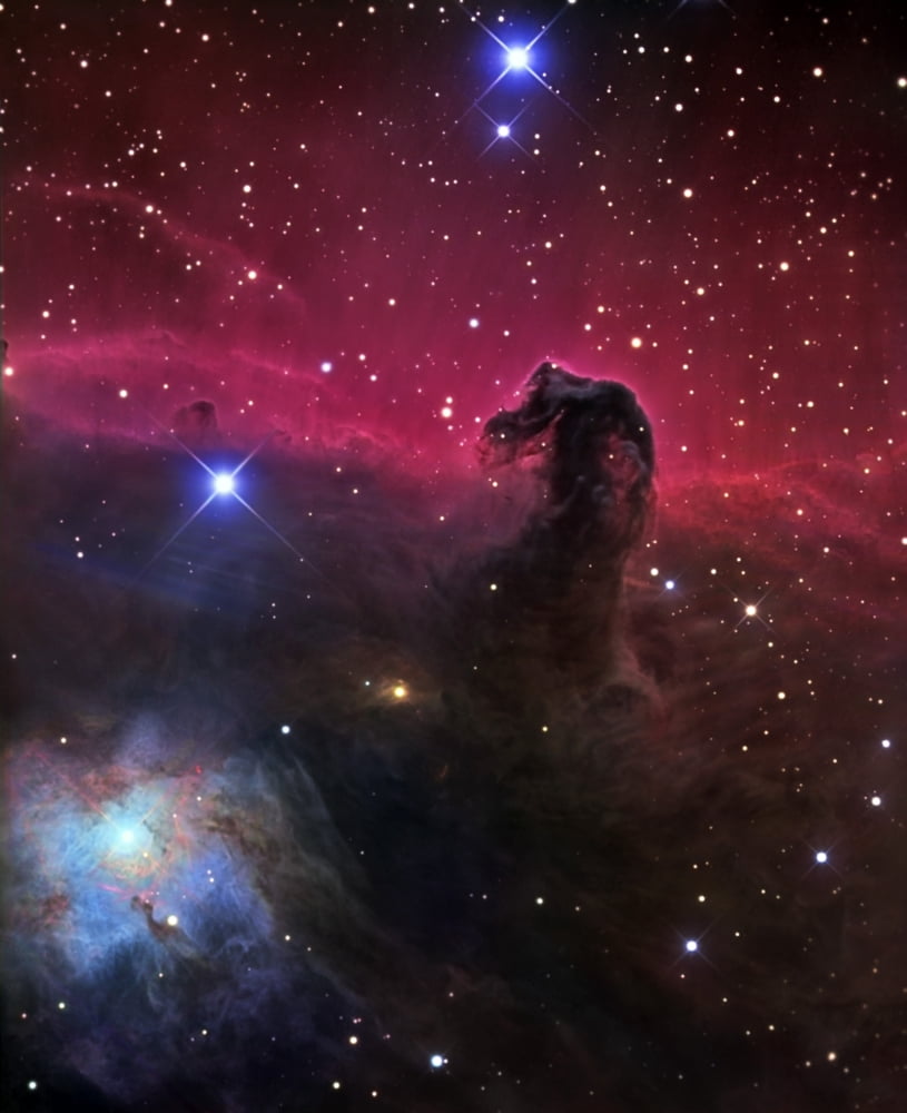 Horsehead Nebula Canvas Art - R Jay GaBanyStocktrek Images (13 x 16)