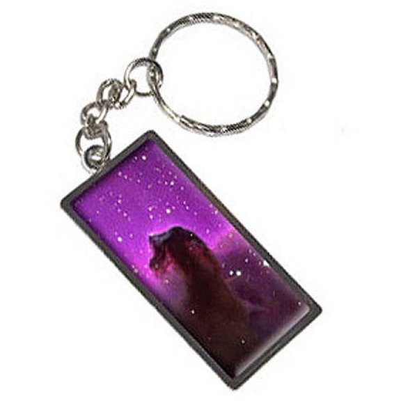 Horsehead Nebula Space Keychain Key Chain Ring