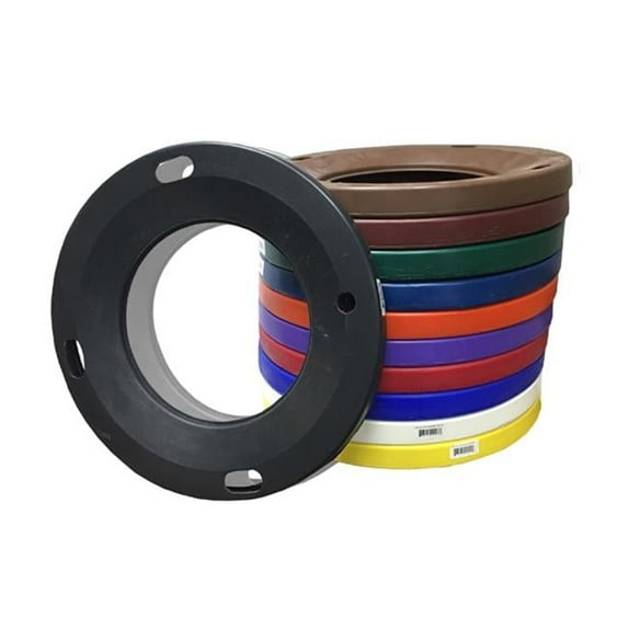 Horsemens Pride 1158-PU Large Feed Ring, Purple - 30 qt.