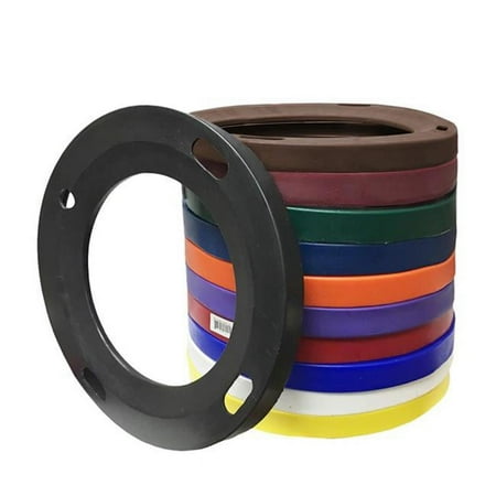 Horsemens Pride 1160-PU Mini Feed Ring, Purple - 18 qt.