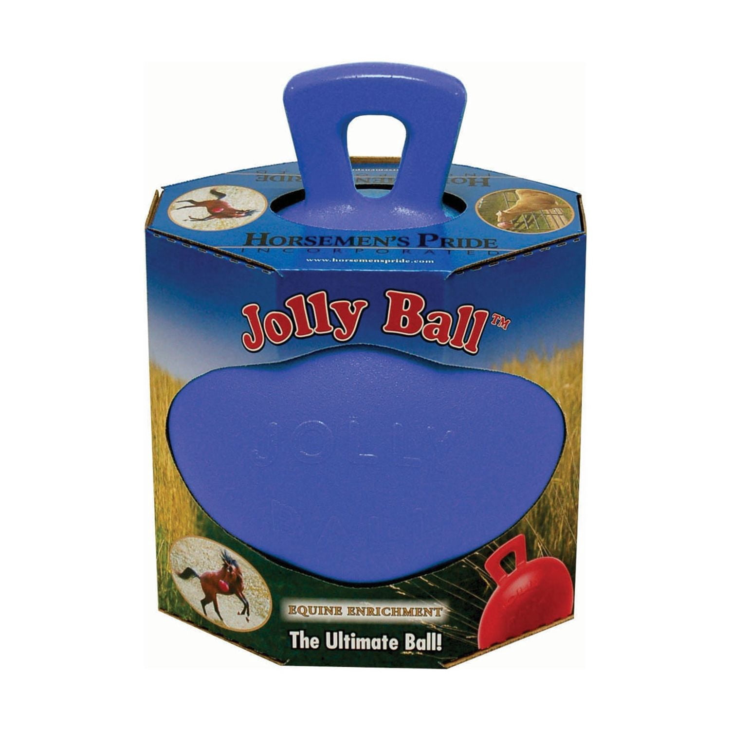 Jolly Hay Ball De Horsemen's Pride – El Juguete Anti-aburrimiento Que Todo Caballo Necesita (bola De Heno Interactiva)