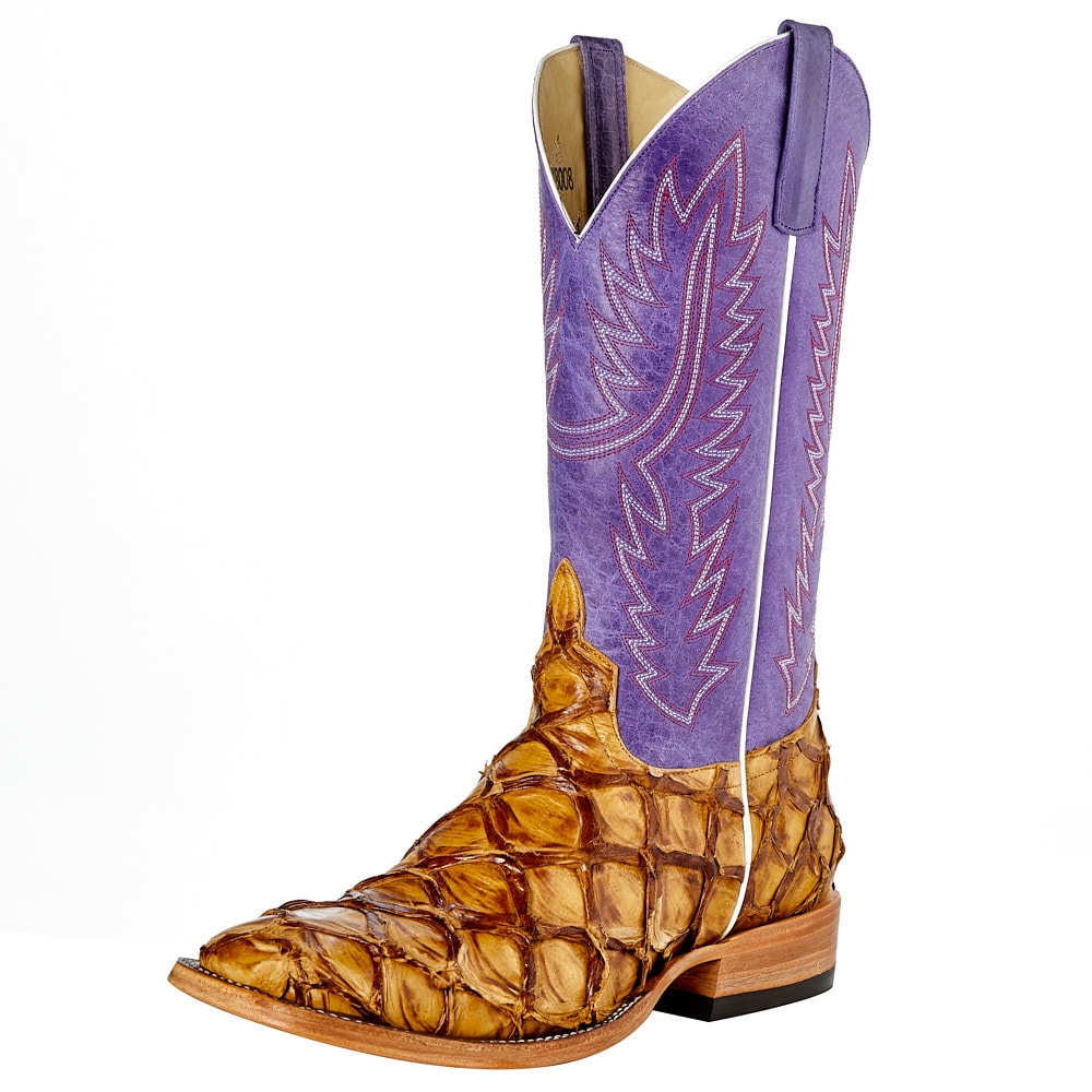 Men s Antique Saddle Big Bass Cowboy Boots with Uruguay Ubuy