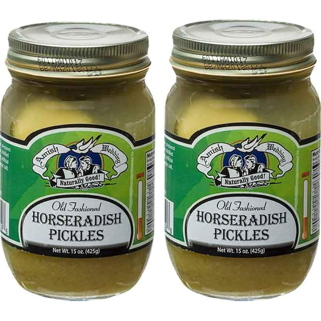 Horseradish Pickles 15oz (Pack of 2)